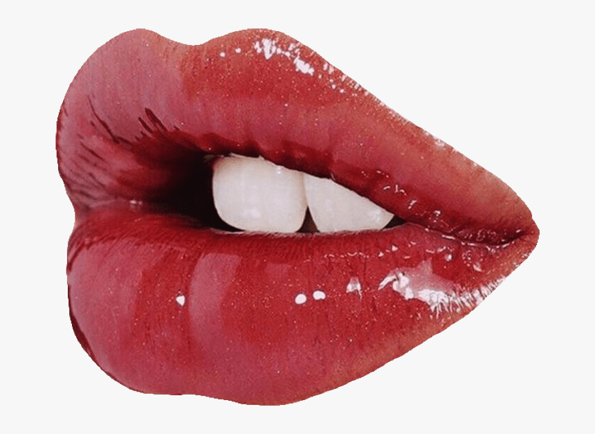 Glossy Lips Transparent Png Image - Red Lips Png, Png Download, Free Download
