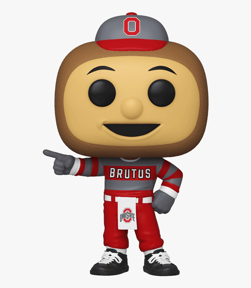 College Mascots Ohio State University Brutus Buckeye - Cartoon, HD Png Download, Free Download