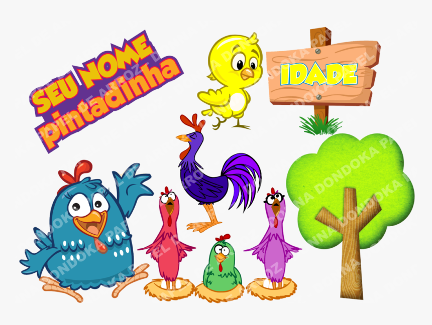 Clip Art Galinha Pintadinha Patinho - Galinha Pintadinha, HD Png Download, Free Download