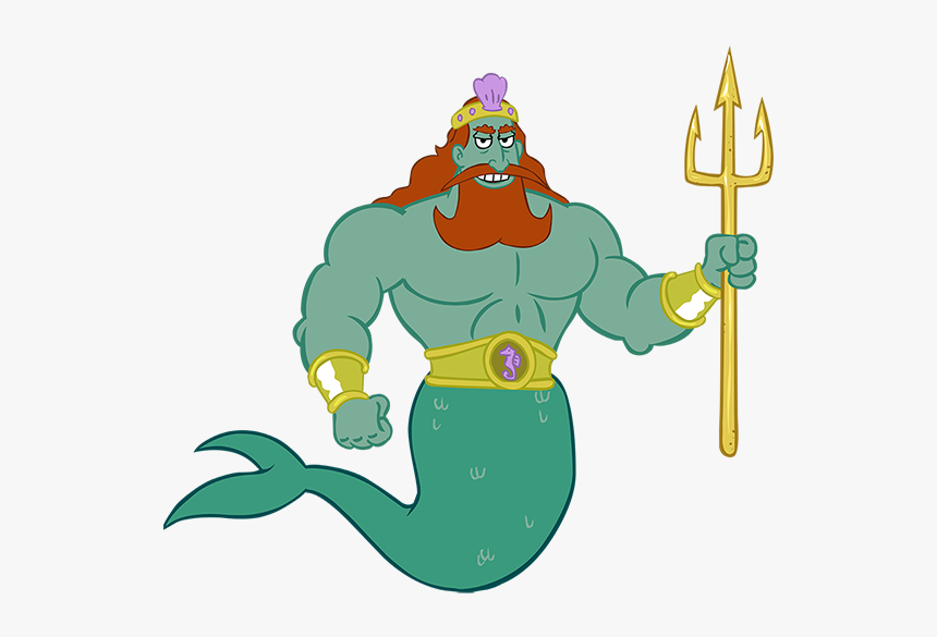 Nickipedia - Transparent King Neptune Spongebob, HD Png Download, Free Download