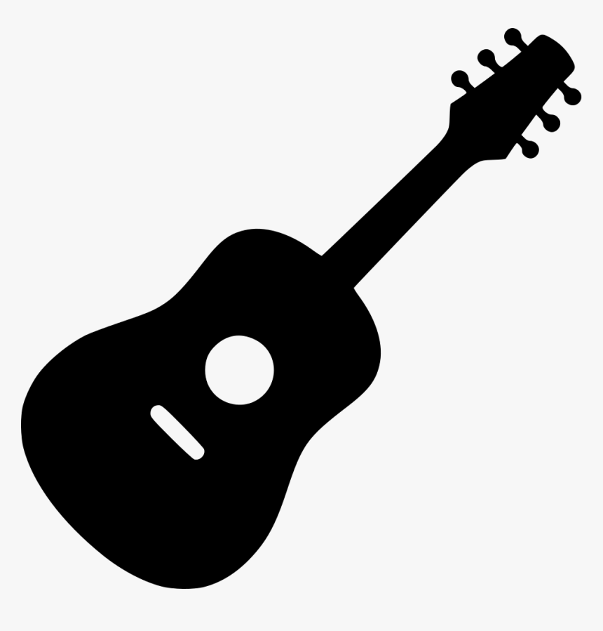 Acoustic Guitar Svg Png Icon Free Download - Acoustic Guitar Logo Png, Tran...
