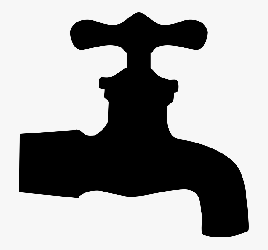 Faucet Clipart Black, HD Png Download, Free Download
