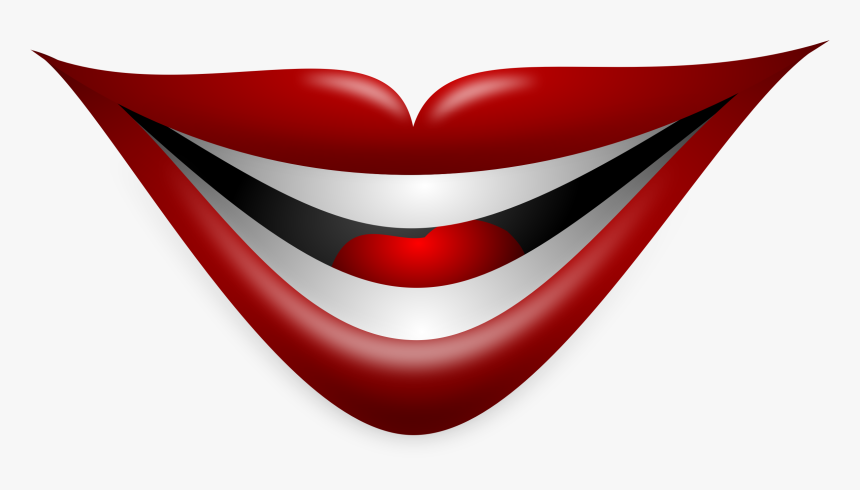 Joker Clown Smile - Joker Mouth, HD Png Download, Free Download