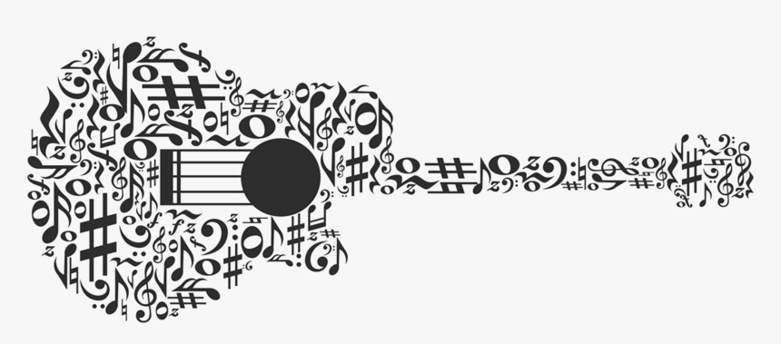 Noot Guitar Notes Muusikaline illustratsioonNoot Guitar Notes Muusikaline illustratsioon  