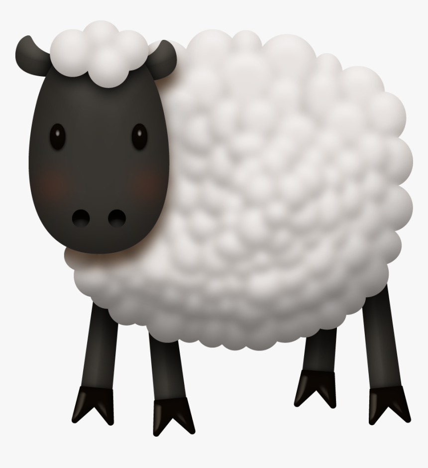 Sheep - Cartoon - خروف للتصميم, HD Png Download, Free Download