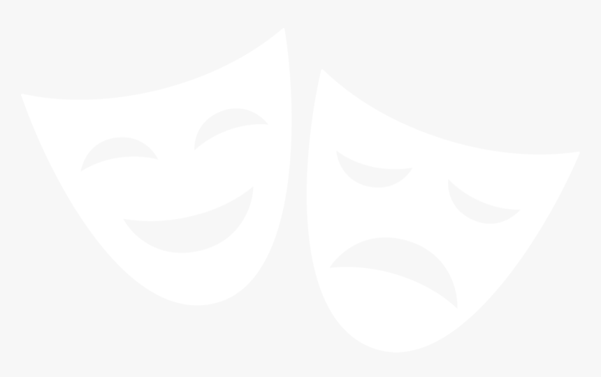 Faces Clipart Drama Mask - Theatre Sad And Happy Face, HD Png Download, Free Download