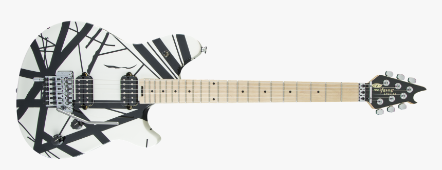 Evh Wolfgang Special, Maple Fingerboard, Black And - Evh Wolfgang Special Striped Black And White, HD Png Download, Free Download