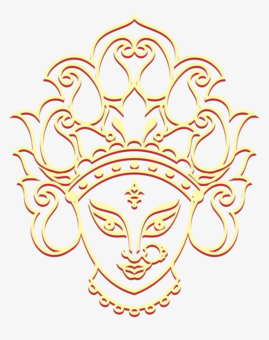 Maa Durga Clip Art, HD Png Download, Free Download