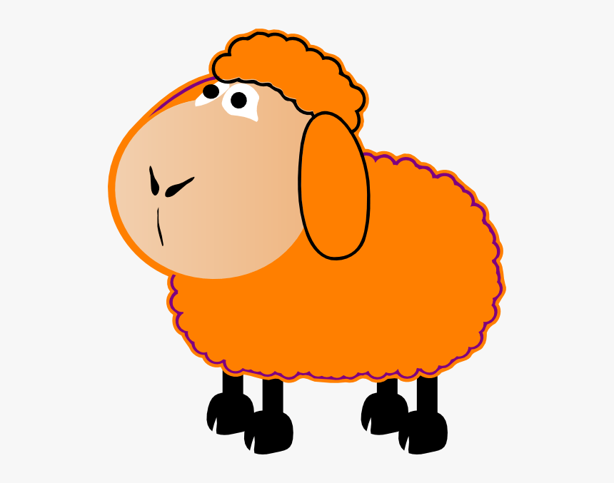 Sheep Black And White Black Lamb Cliparts - Sheep Clip Art, HD Png Download, Free Download
