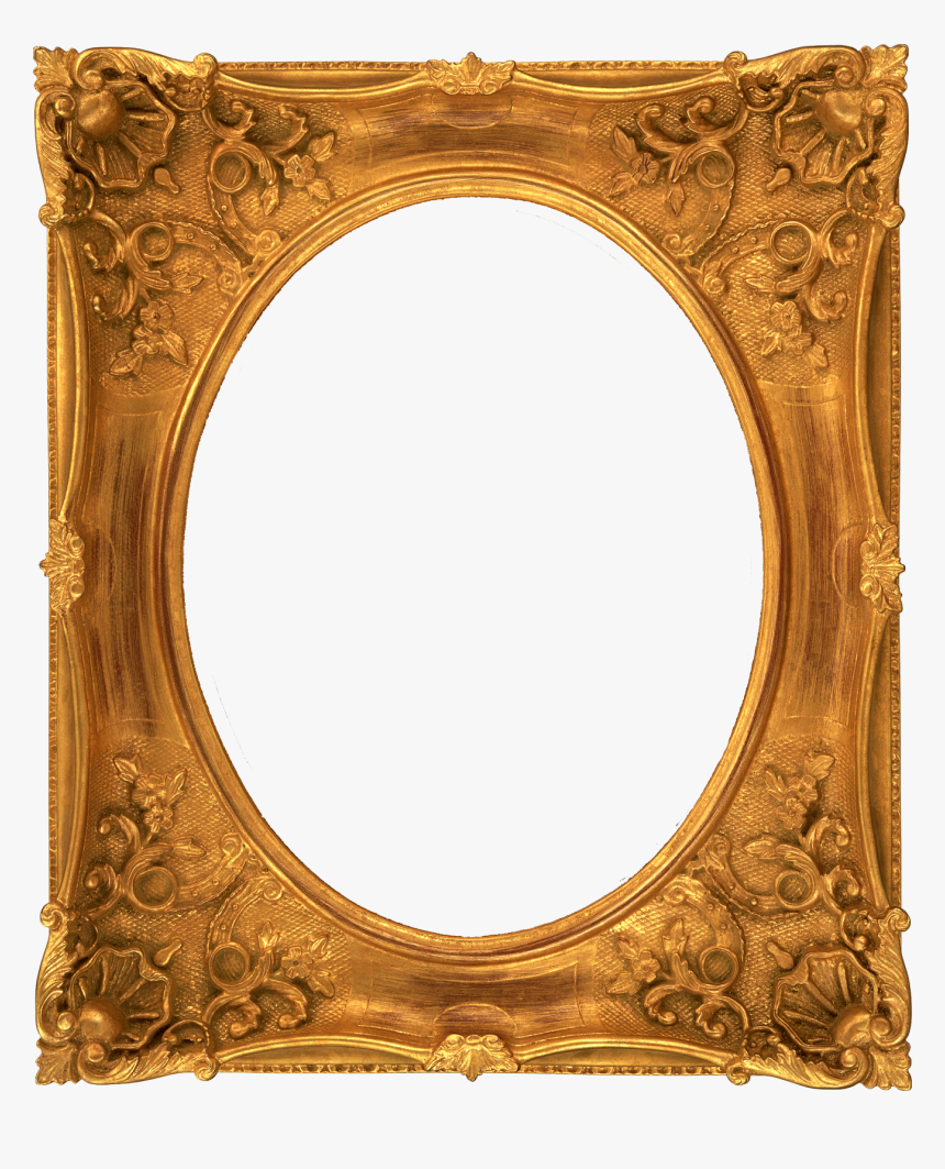 Fancy Oval Frame Png, Transparent Png, Free Download