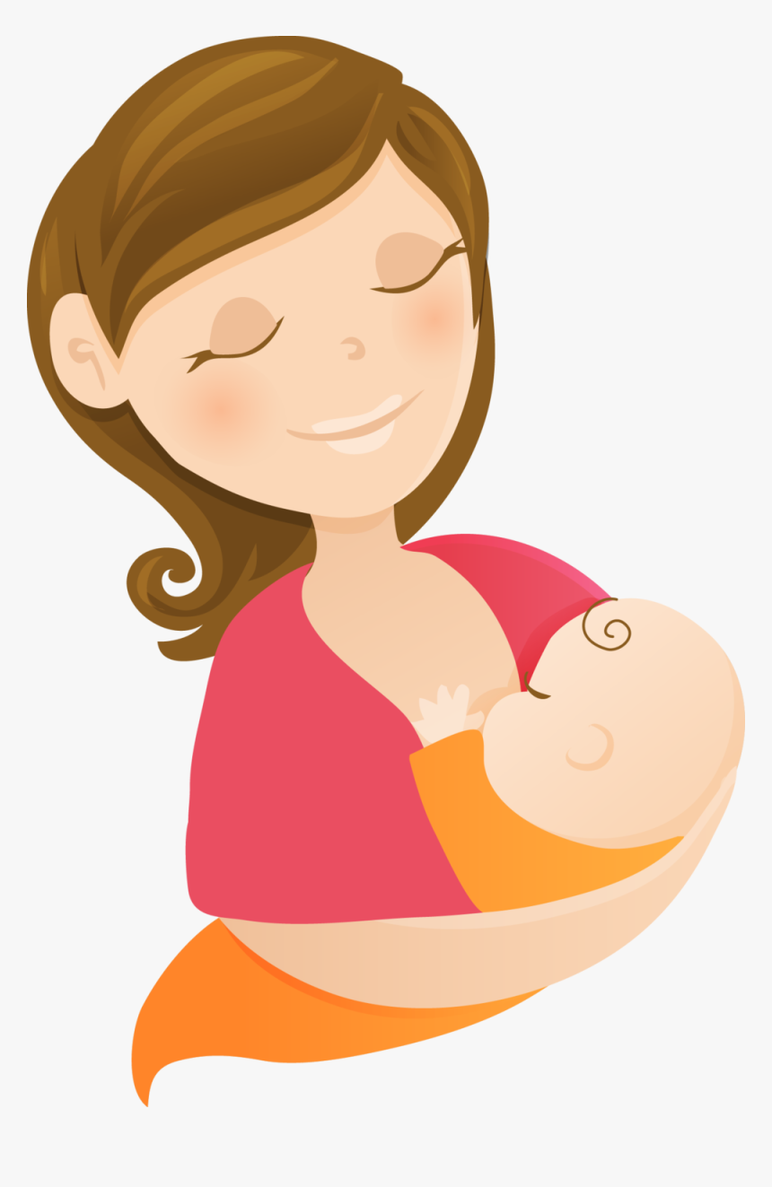 Mother Free Png Image - Breastfeeding Clipart Png, Transparent Png, Free Download