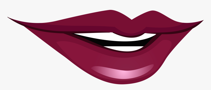 Smiling Mouth Png Clip Art - Smiling Lips Clip Art Png, Transparent Png, Free Download