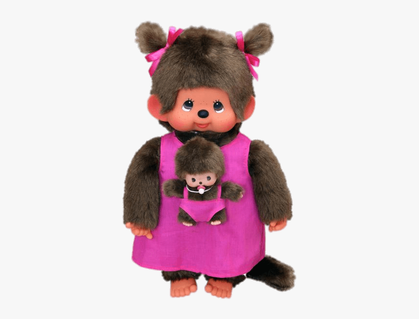 Monchhichi Mother And Baby Clip Arts - Monchhichi Maman Et Son Bebe, HD Png Download, Free Download