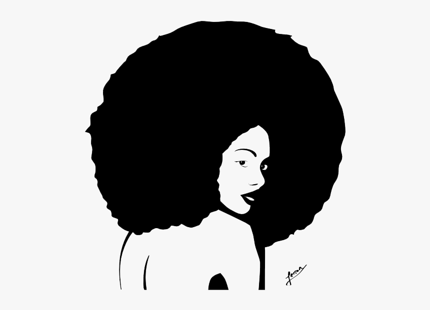 Afro Hair - Black Power Hair Png, Transparent Png, Free Download