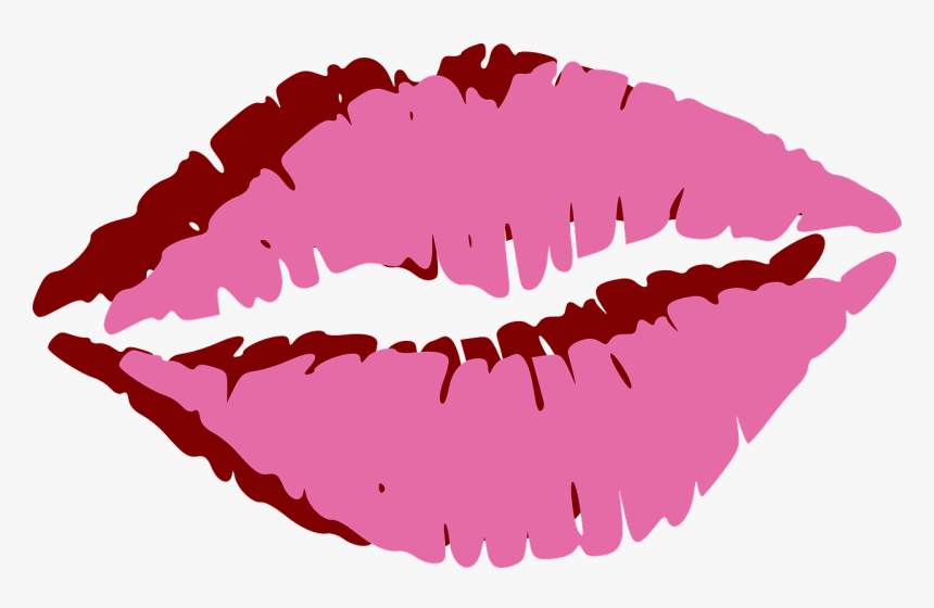 Kiss Lips Png Transparent Images Transparent Backgrounds - Red Lips Watercolor Painting, Png Download, Free Download