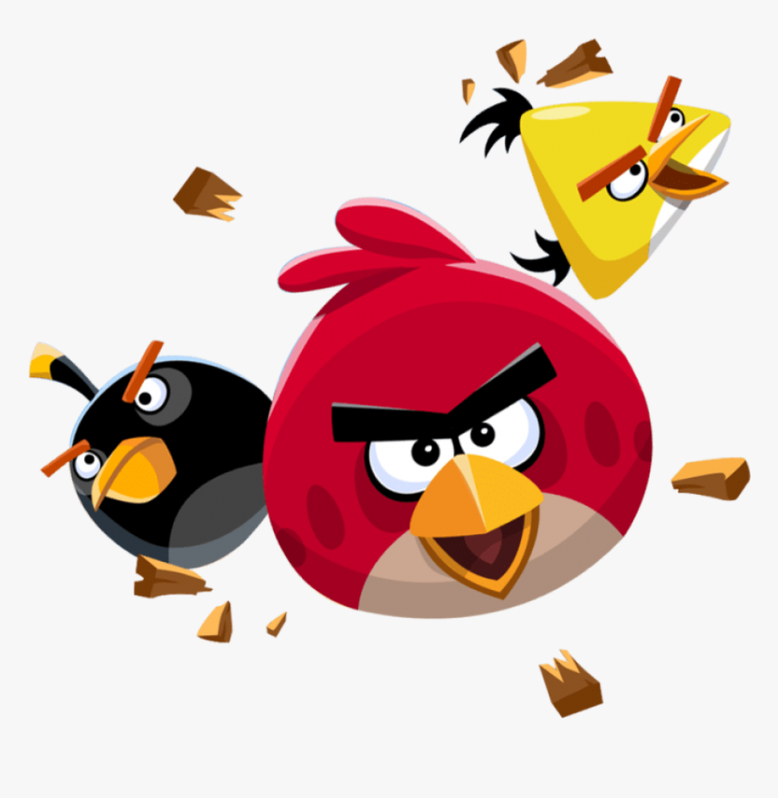 Angry Birds Flying Transparent Png - Toons Forever, Png Download, Free Download