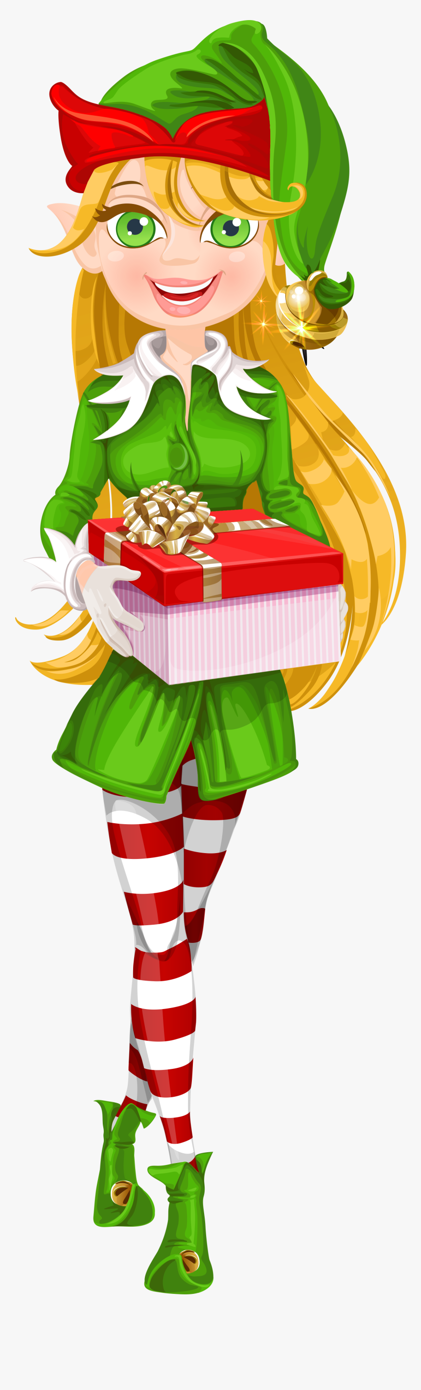 Christmas Elf Png Download Image - Clipart Cute Elf, Transparent Png, Free Download