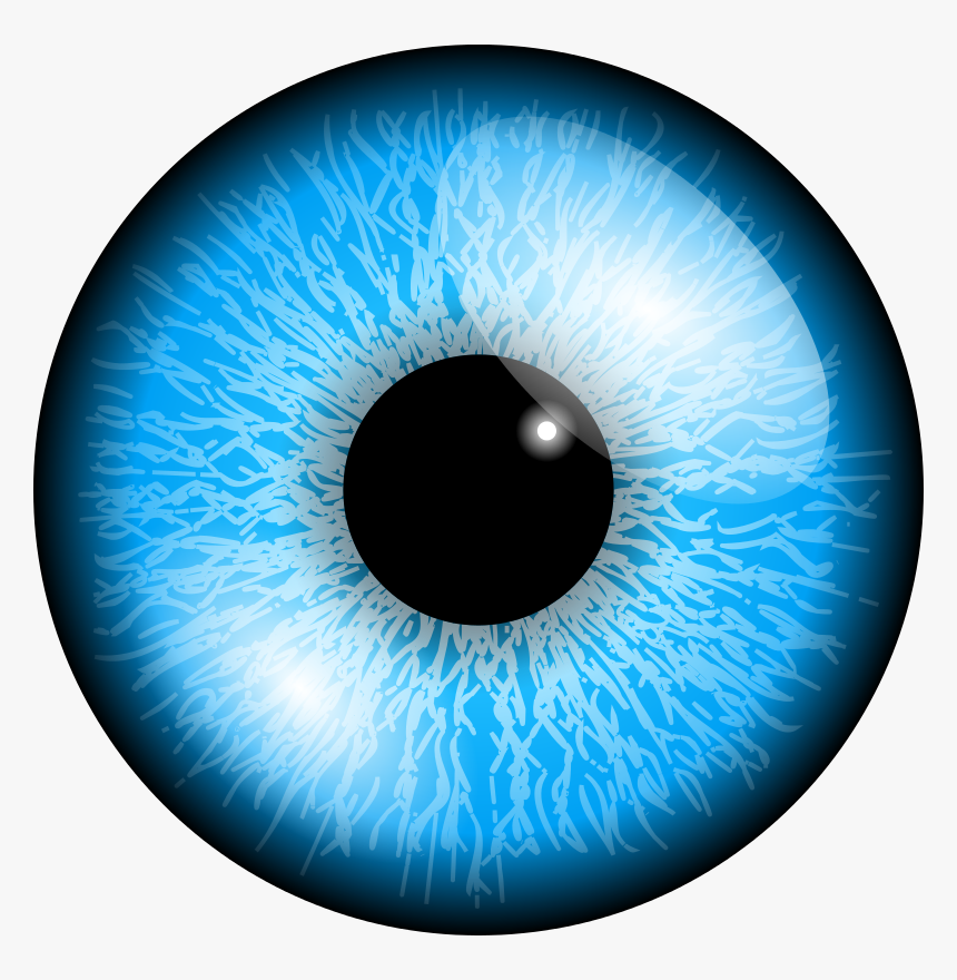 Blue Eye Lens Png, Transparent Png, Free Download