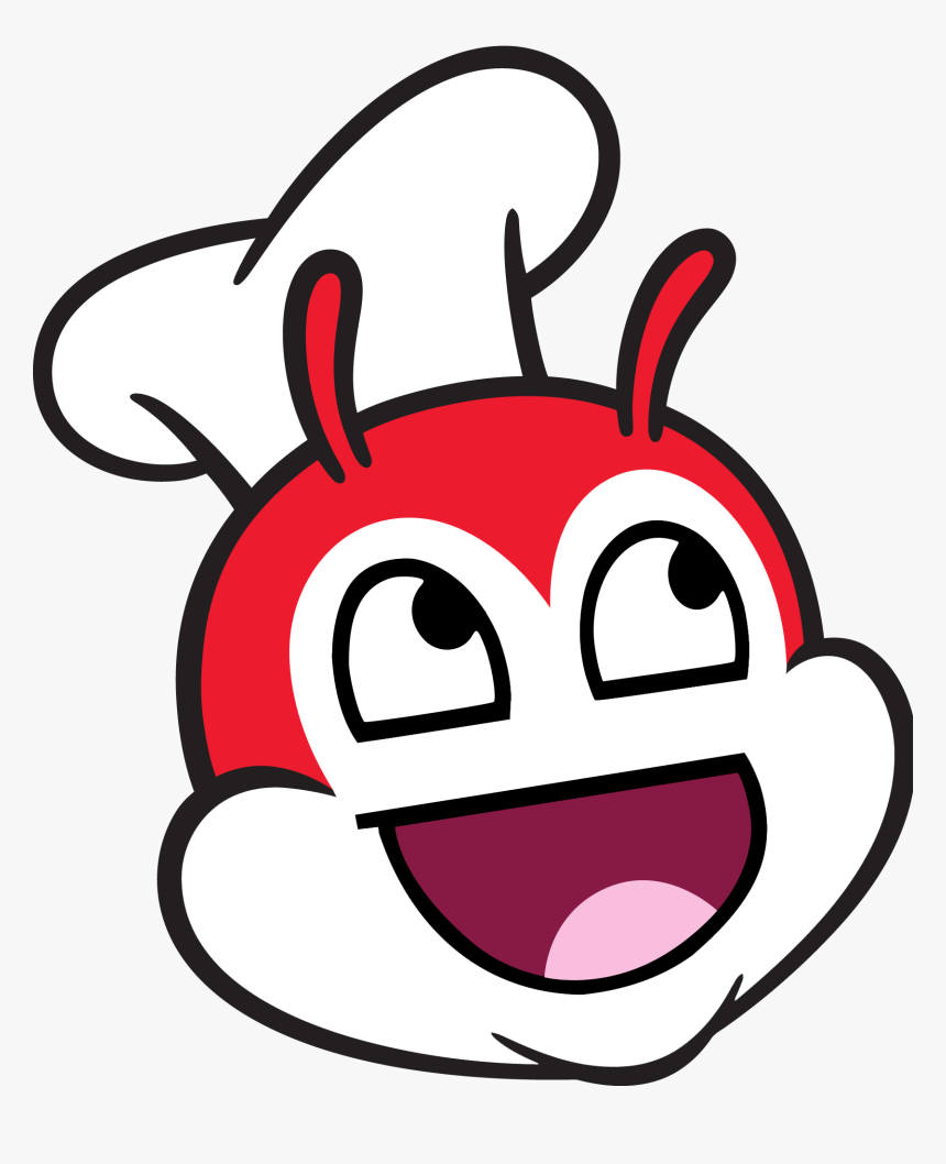 Jollibee Ortigas Center Face Facial Expression Pink - Jollibee Logo, HD Png Download, Free Download