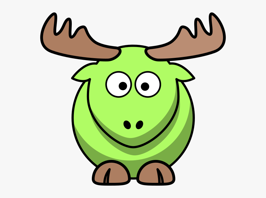 Sheep And Goats Cartoon - Draw A Elk Easy, HD Png Download, Free Download