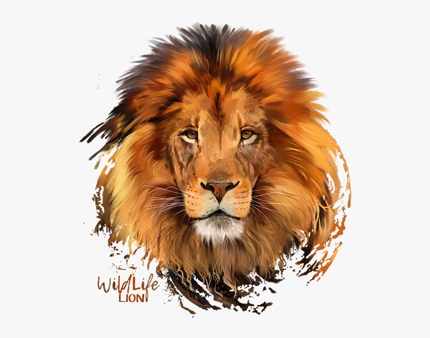 Lion Watercolor Transparent, HD Png Download, Free Download