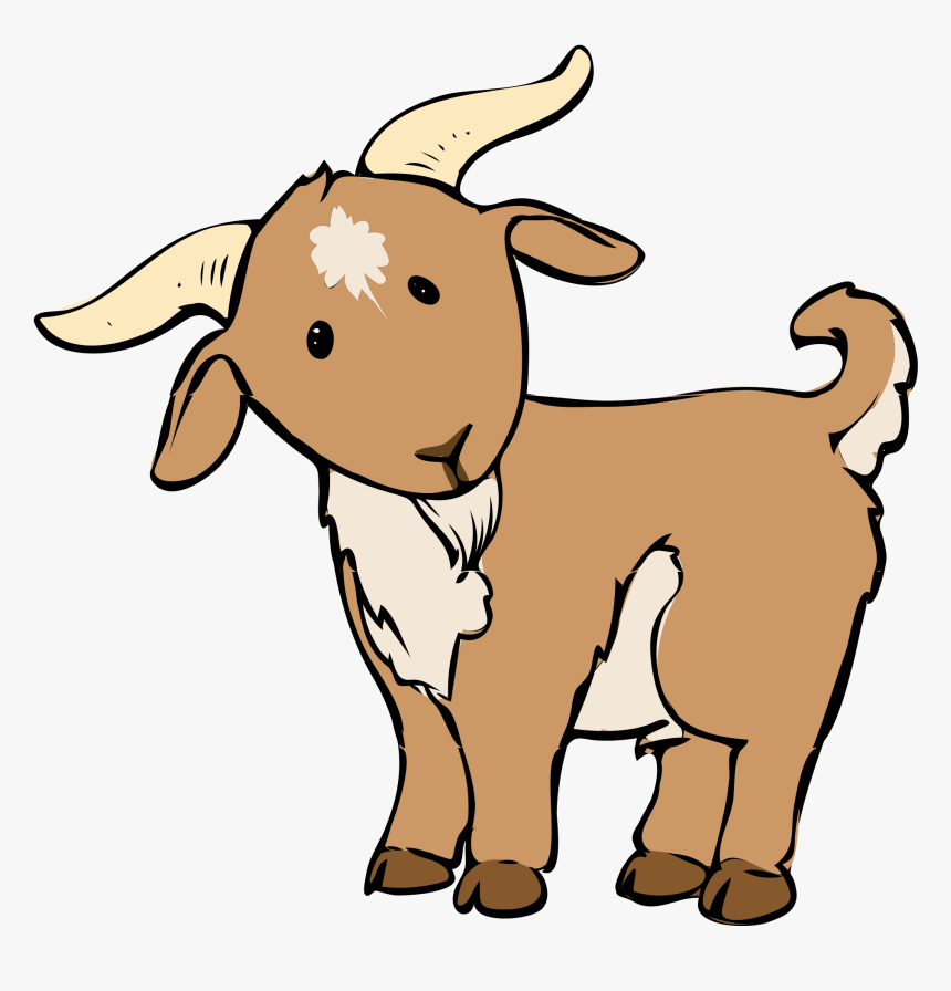 Cute Goat Png Hd Transparent Cute Goat Hd Images - Free Clipart Goat, Png Download, Free Download