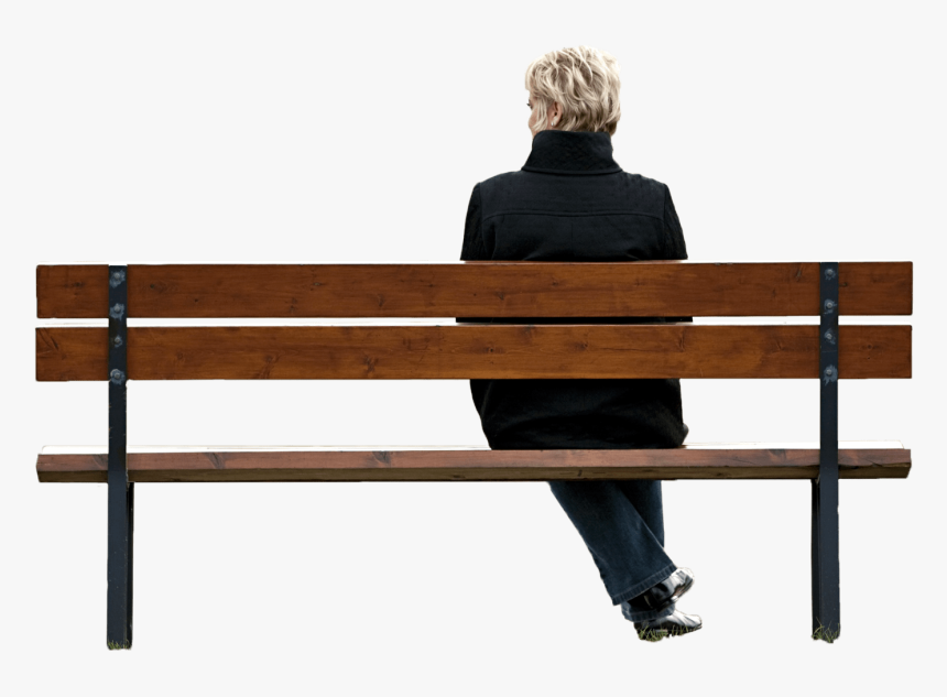 Transparent People Sitting On Bench Png - Bench People Sitting Png, Png Download, Free Download
