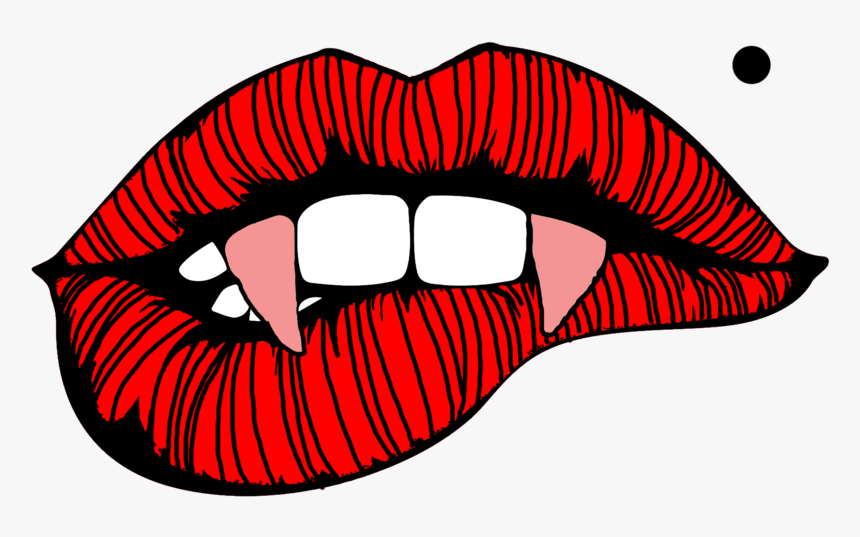 Fangs Png Transparent Illustration- - Vampire Fangs Transparent Png, Png Download, Free Download