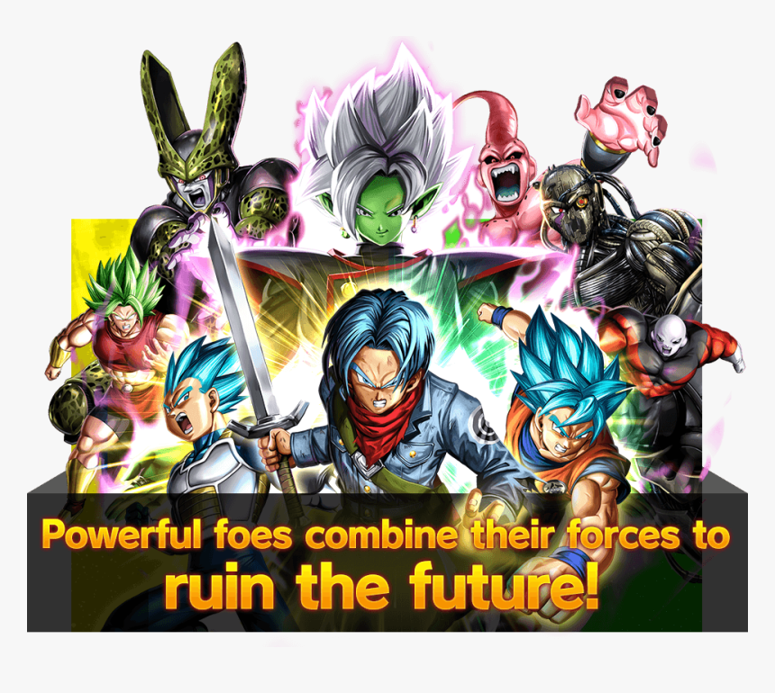 Powerful Foes Combine Their Forces To Ruin The Future - Cartoon, HD Png Download, Free Download