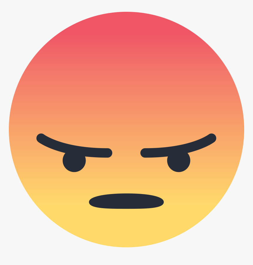 Facebook Emoji Grr , Raiva - Facebook Angry Emoji Png, Transparent Png, Free Download