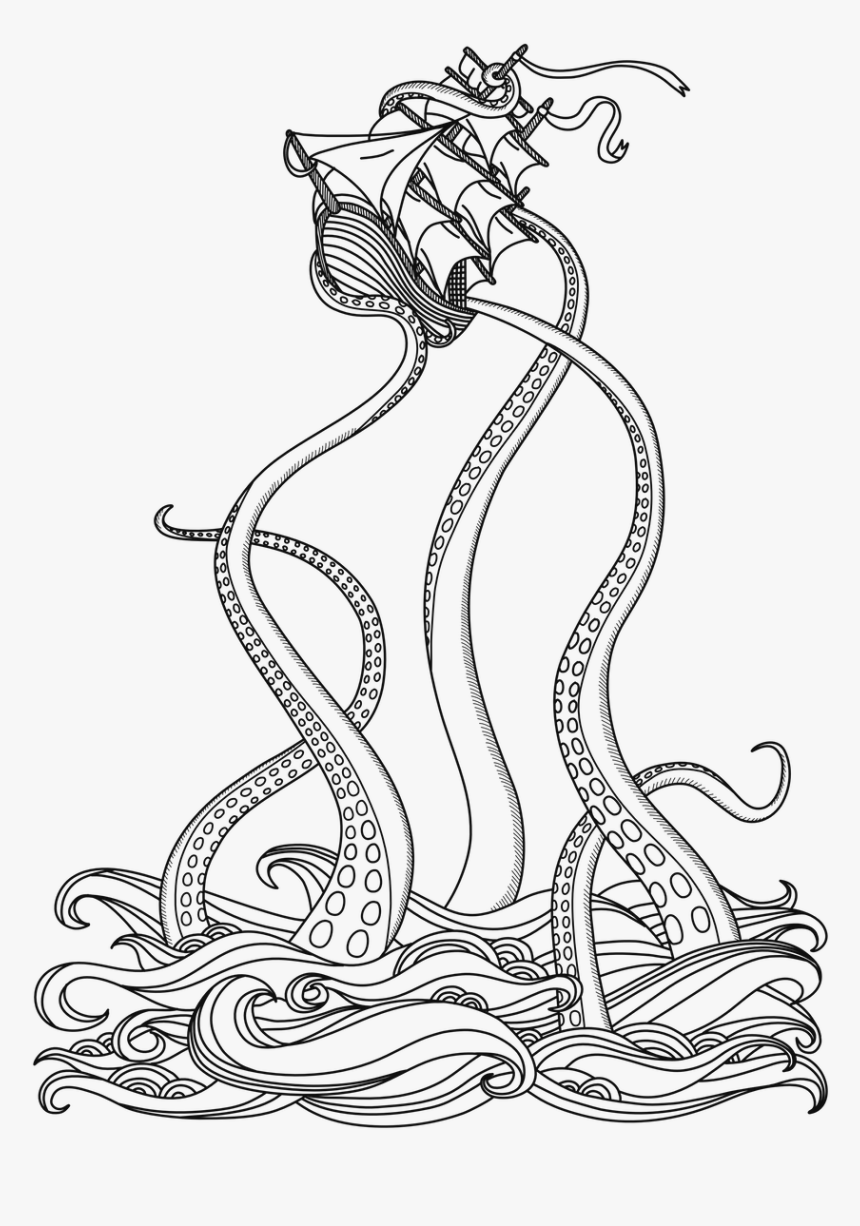 Hanuman Drawing Danger - Jason Fox Kraken Of Doom, HD Png Download, Free Download