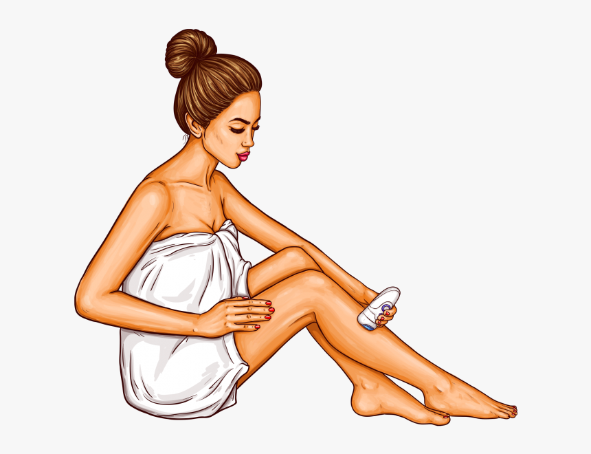 Cartoon Hair Removal Chicke Png - Hair Removal Cartoon, Transparent Png, Free Download