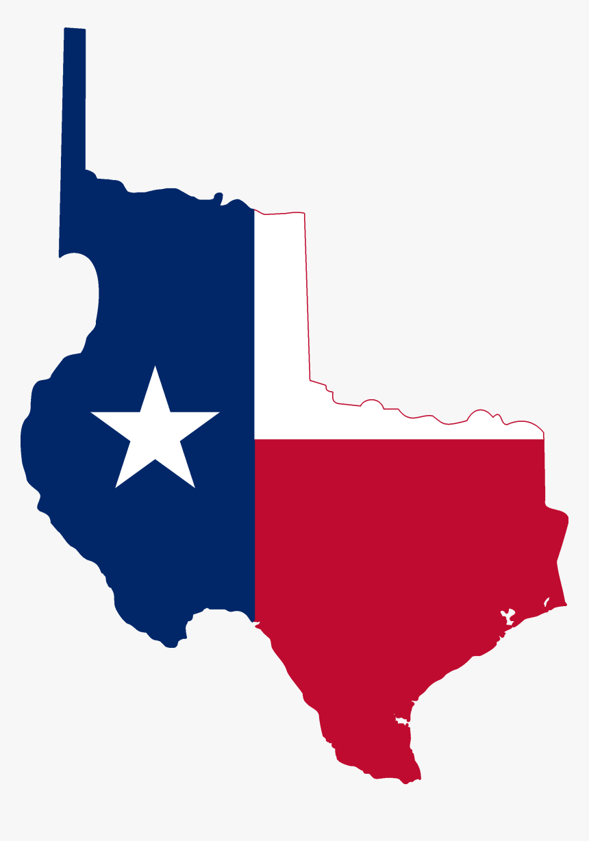 Texas Flag Texas Shape, HD Png Download, Free Download