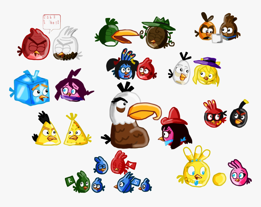 Angry Birds Meets Hanna Barbera Birds Png Clipart - Angry Birds Pop 2, Transparent Png, Free Download