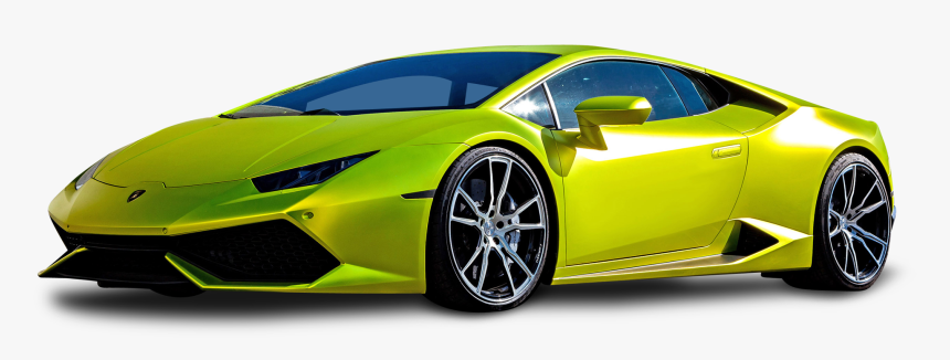 Lamborghini Huracan Green Car Png Image - Green Lamborghini Huracan Png, Transparent Png, Free Download