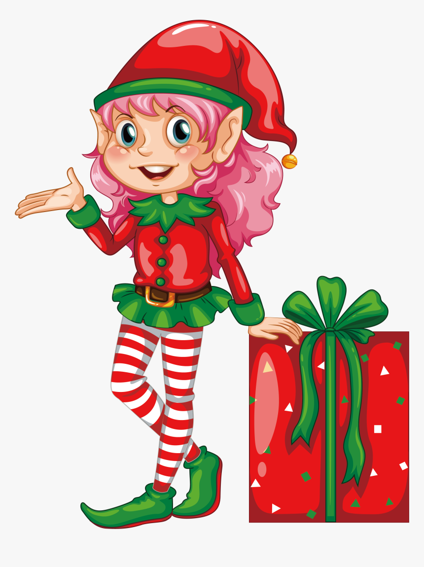 Igloo Elf Drawing Illustration - Letter For My Secret Santa, HD Png Download, Free Download