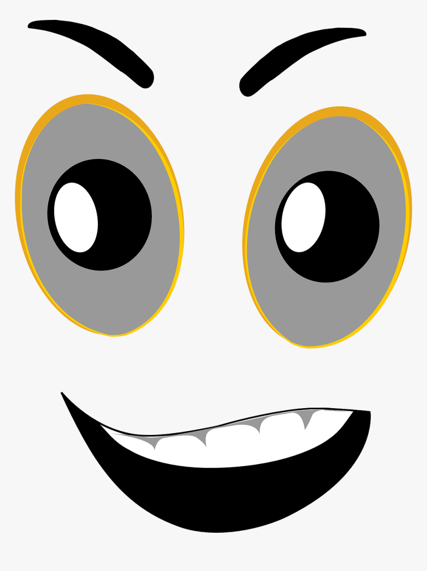 Free Vector Graphic - Scared Face, HD Png Download - kindpng.
