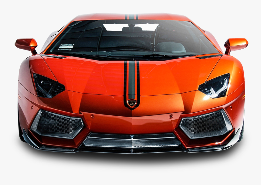 Lamborghini Car Front Transparent Png - Lamborghini Front View Png, Png Download, Free Download