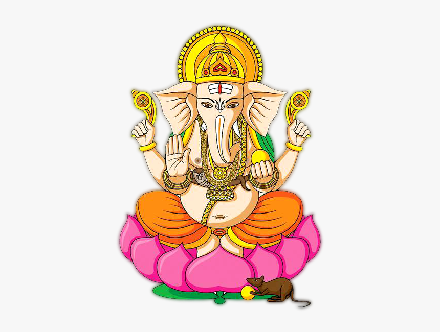 Ganesh Ji Clipart Colour, HD Png Download, Free Download