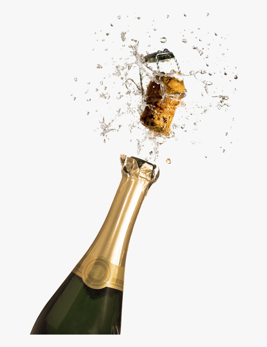 Pin Champagne Clip Art Transparent - Champagne Bottle Pop Png, Png Download, Free Download