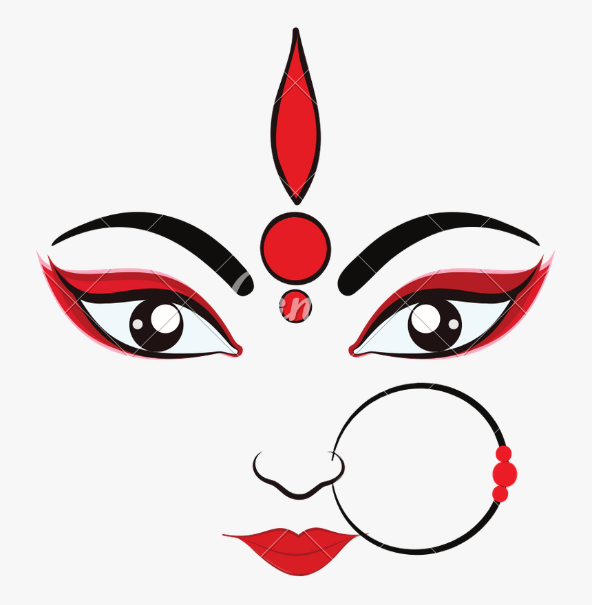 Pencil Sketch of Maa Durga | DesiPainters.com-saigonsouth.com.vn