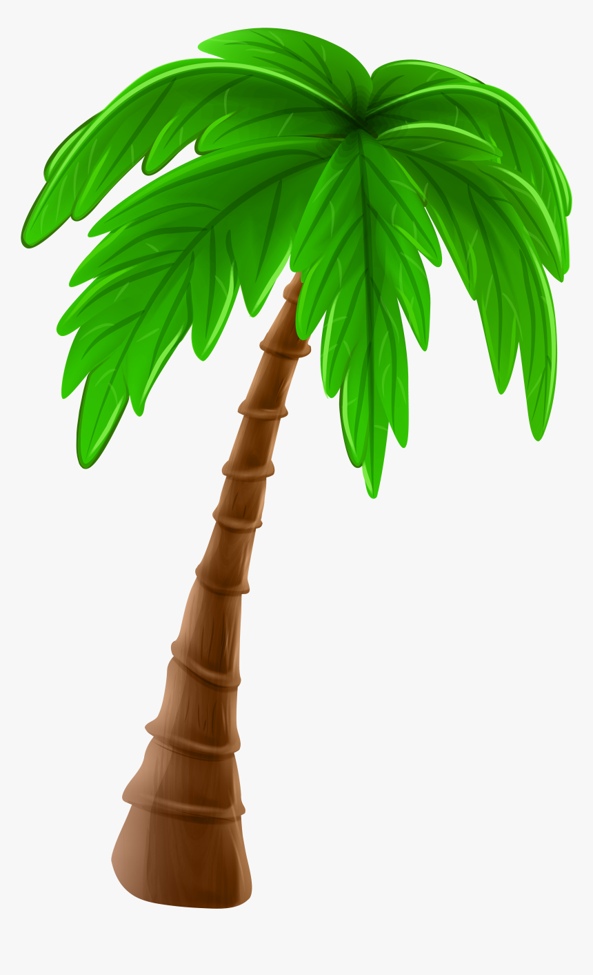 Free To Use & Public Domain Palm Tree Clip Art - Transparent Background Cartoon Palm Tree Png, Png Download, Free Download