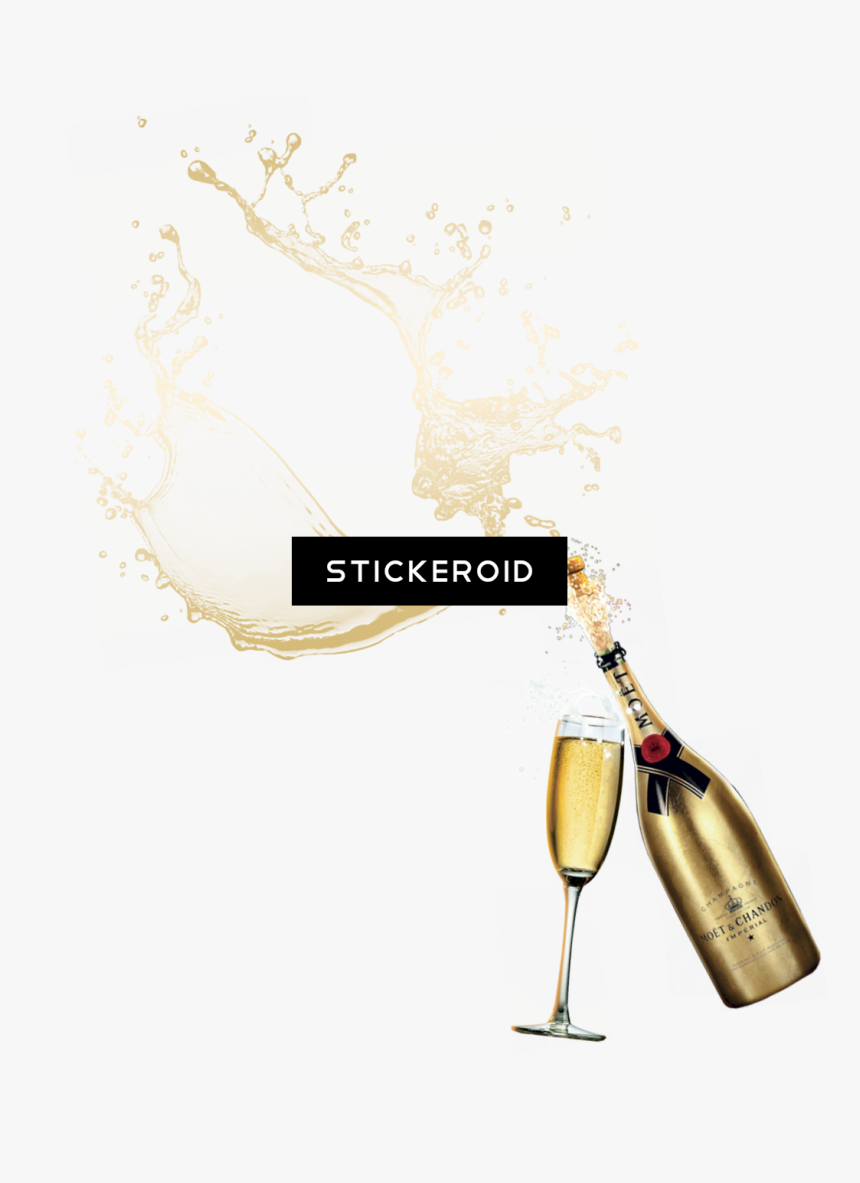 Champagne Popping Png - Transparent Moet Popping, Png Download, Free Download