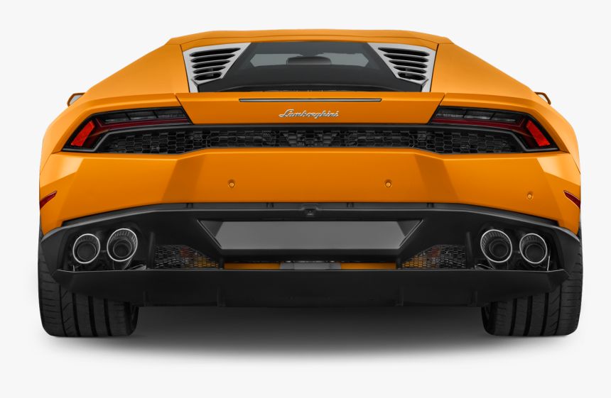 Transparent Car Grill Clipart - Lamborghini Huracan Back Png, Png Download, Free Download