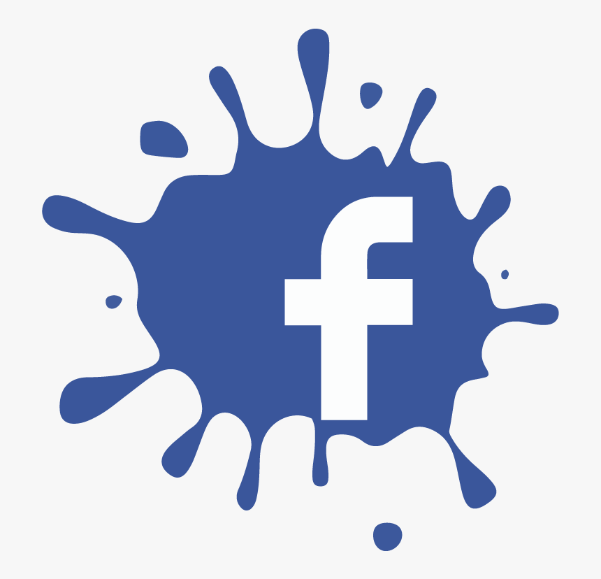 Facebook F Splat Splash Icon Logo Vector Free Vector Facebook Logo Png Gif Transparent Png Kindpng