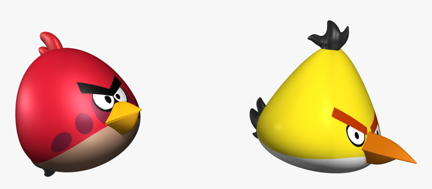 Angry Birds , Png Download - Yellow Angry Birds 3d, Transparent Png, Free Download