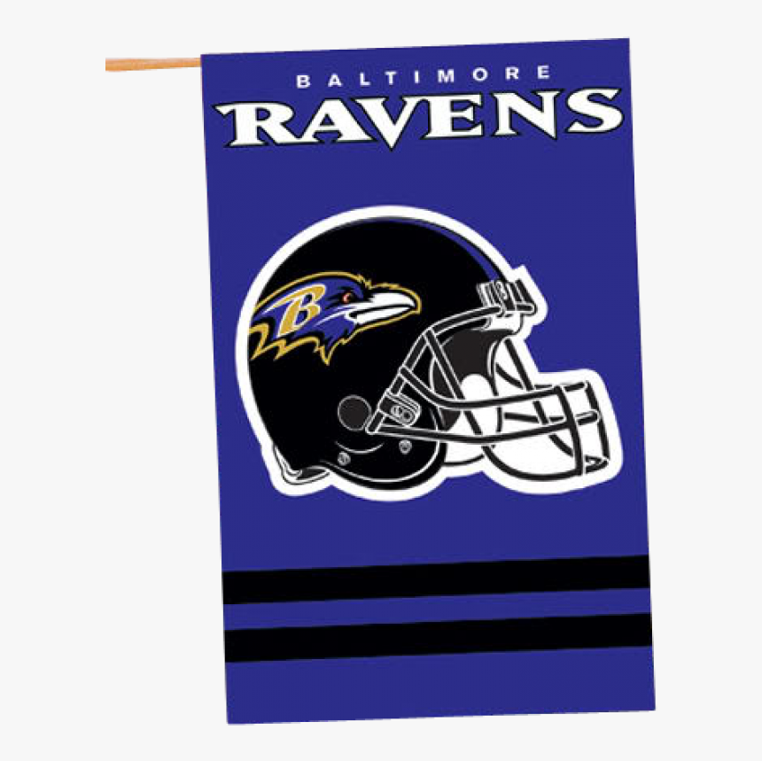 Image Of Nfl Baltimore Ravens Banner House Flag - Jacksonville Jaguars Helmet Logo, HD Png Download, Free Download