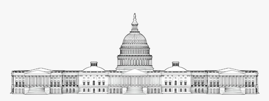 Us Capitol Building Png - Dome, Transparent Png, Free Download
