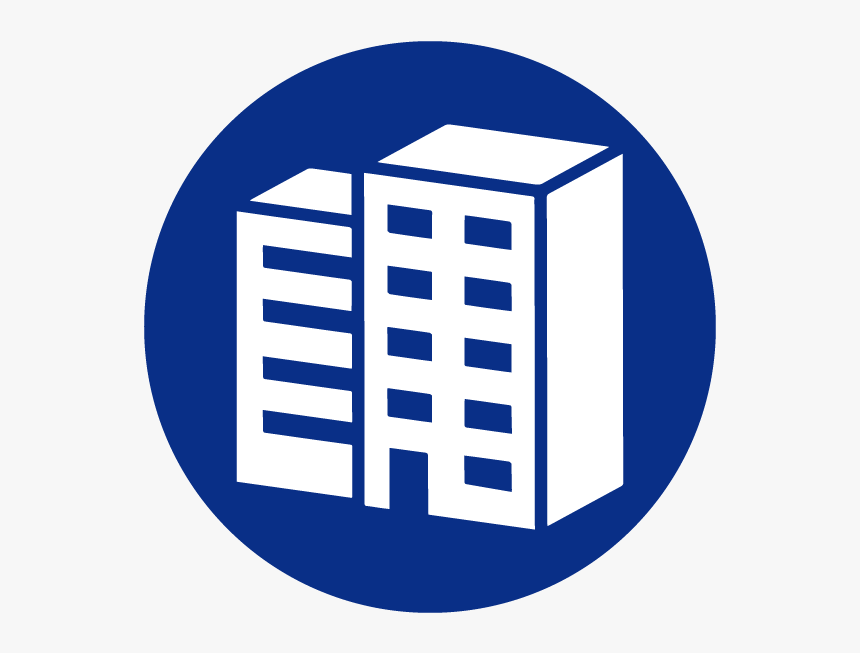 Building Facilities Maintence Blue Building Icon Png Transparent Png Kindpng