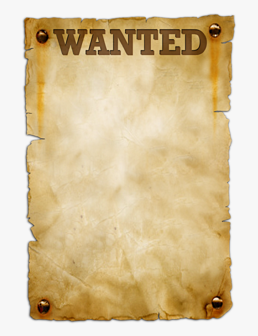 Wanted Poster, HD Png Download, Free Download